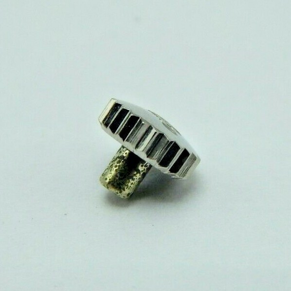 Vintage Sealed NEW OLD STOCK original Mido Crown 48-35-40 4.8mm Stainless BlancT