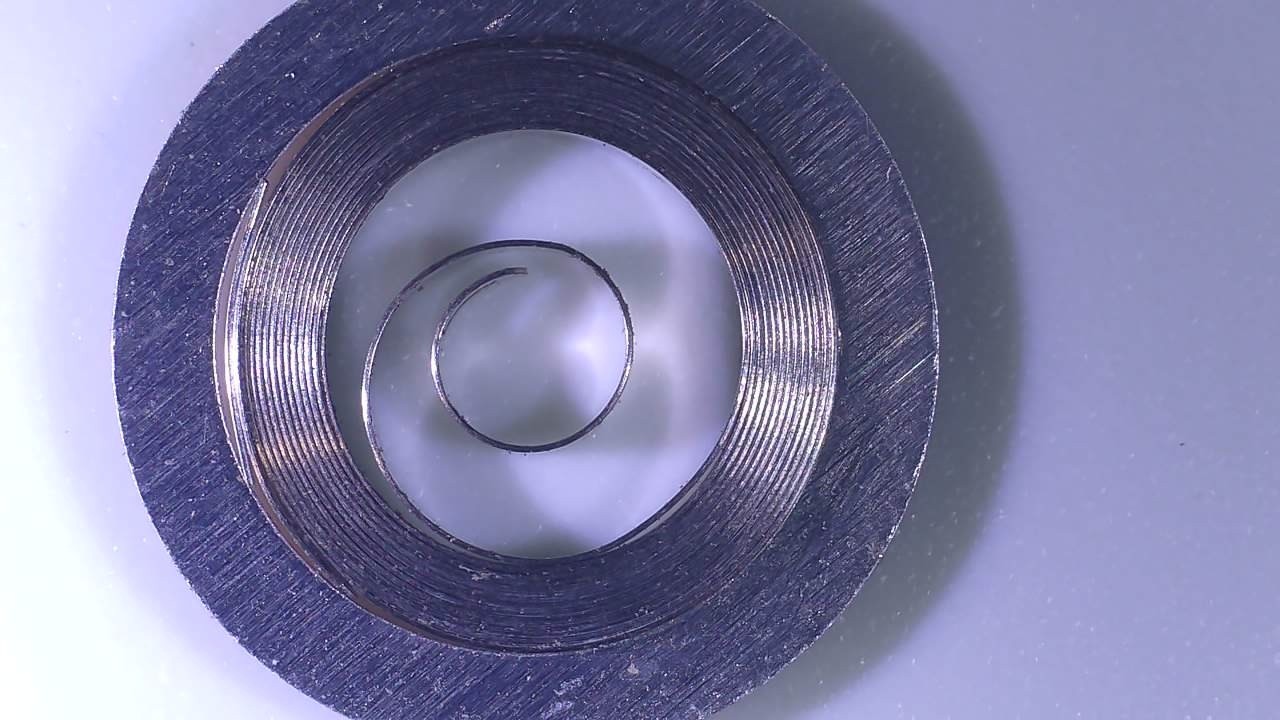 WATCH BARREL SPRING 1.45 x 9 – 0.105 – 280 mm REF. 145M28 ETA PESEUX ETC.