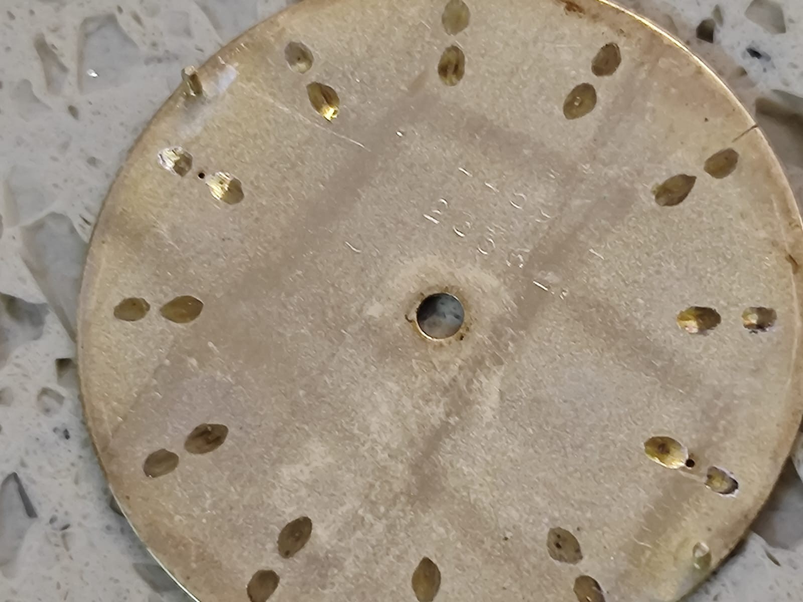OMEGA DeVille Cal 1332/1337/1336 Part Gold Dial 27.50MM For part