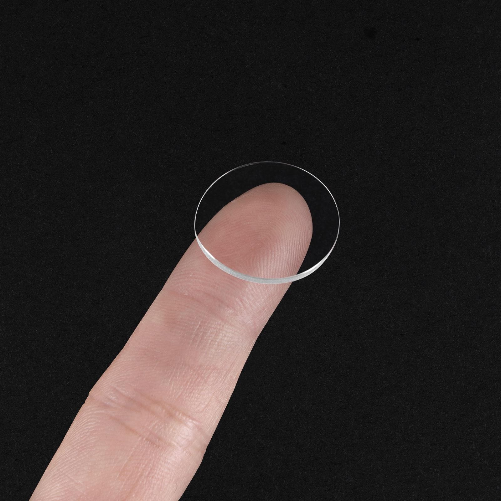 18mm Sapphire Crystal Glass Watch Round Lens Flat 1mm Thickness