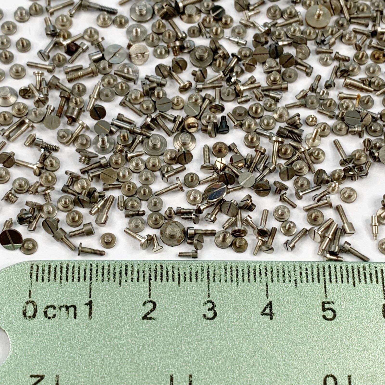 100 Watch Screws Pocket Wrist Parts Watchmaker Repair Assorted Job Lot Steampunk