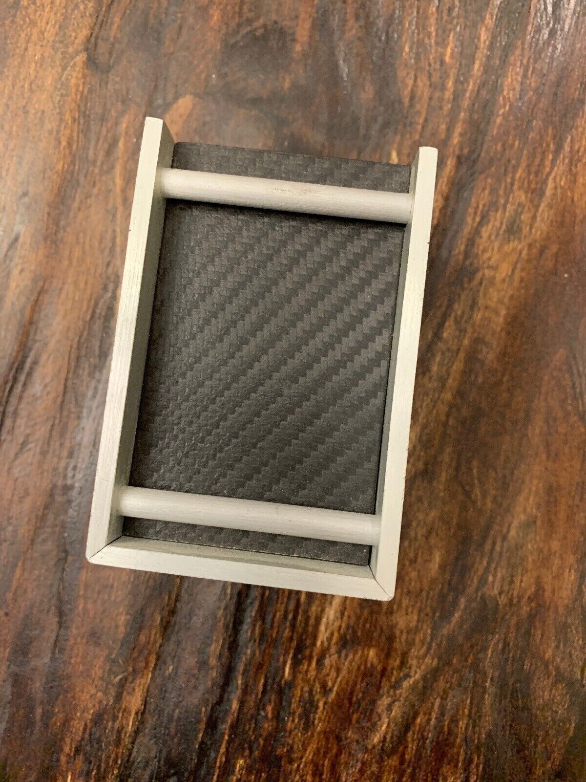 Limited Edition Hublot Morgan Watch Holder Display Stand Metal Carbon Swiss Made