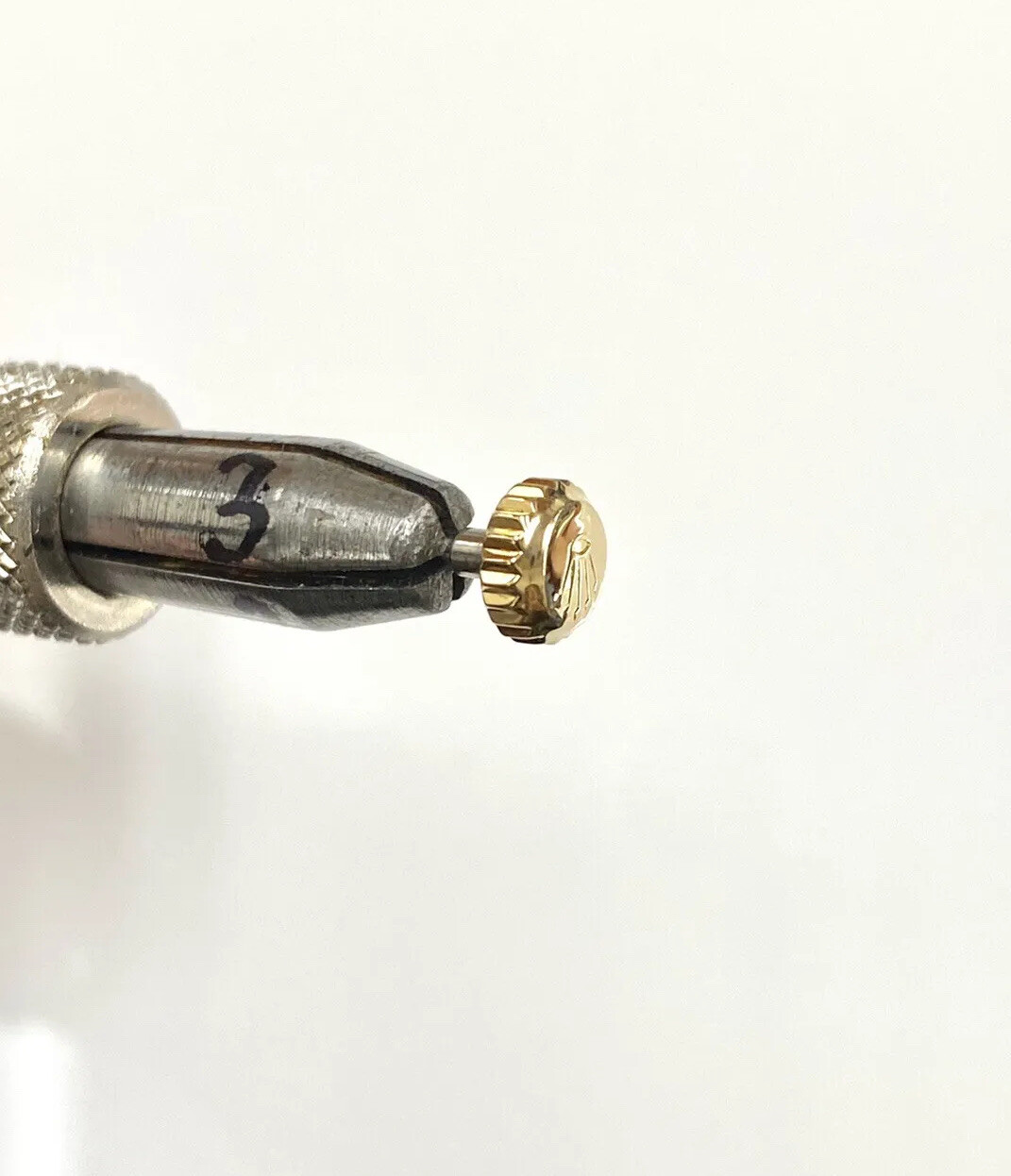 Genuine Rolex Presidential/Datejust/GMT 24-603-8 18k Yellow Gold 6mm Crown #267