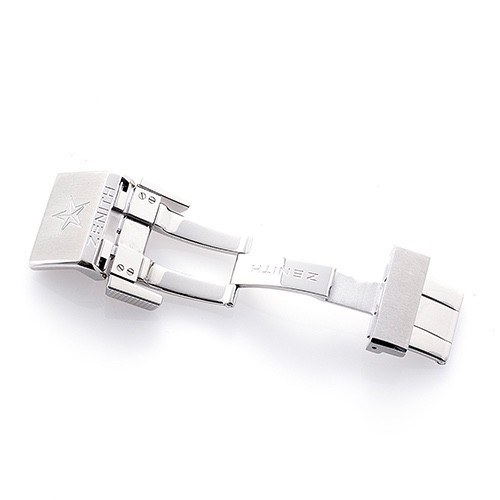 Zenith Triple-Folding Stainless Steel Deployant Clasp Designed for Bracelet