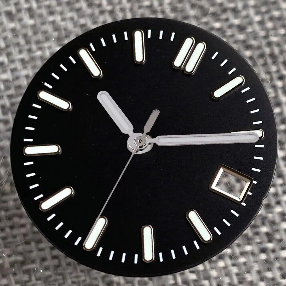 Fit for NH35 NH36 Movement 29mm Sunburst Watch Dial Accessories Green Luminous