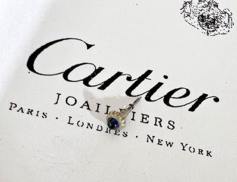 Cartier Watch Crown Must Etc WOMEN’S 18k White Gold 3.13mm Complete Swiss Made