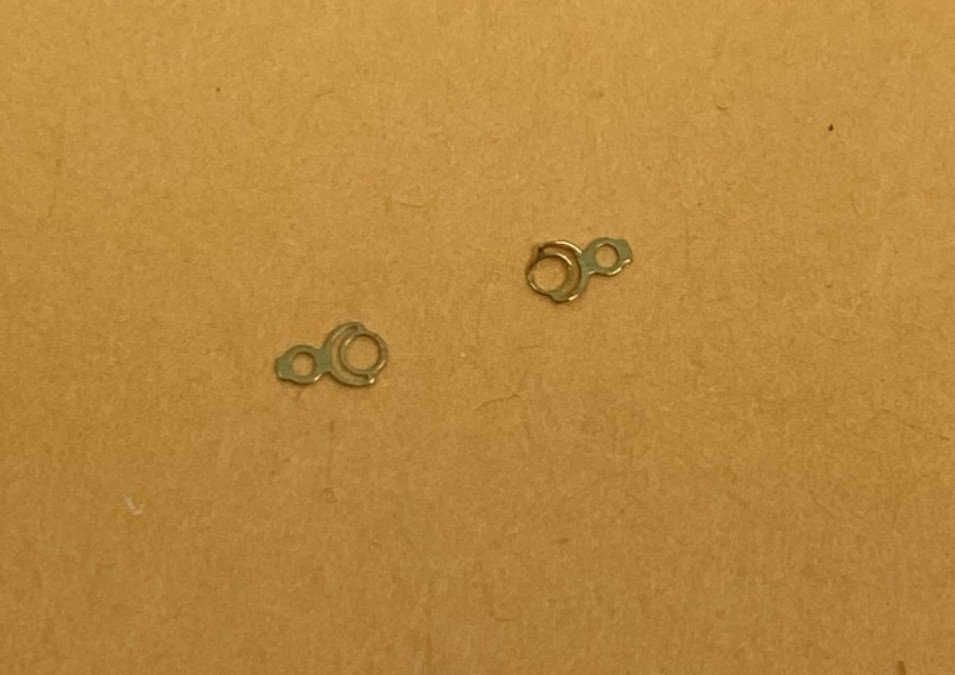 Incabloc Watch Lower Shock Springs 172.03 5621 NOS 2 Springs
