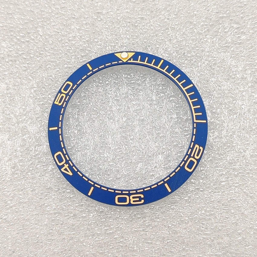 38MM Ceramic Bezel Watch Bezel SUB Beveled Watch Bezel Ring Insert Inner 30.5MM
