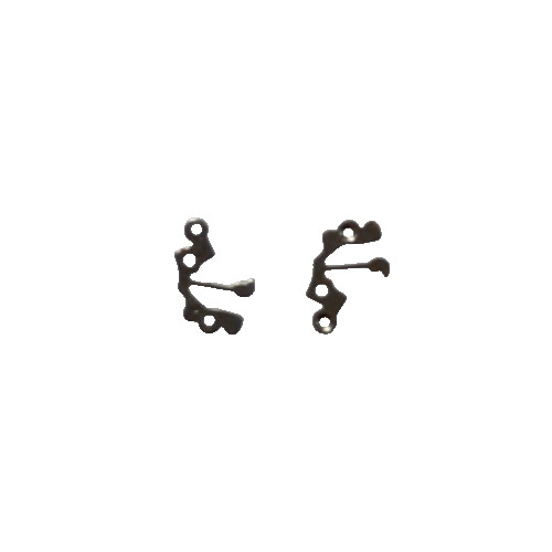 AS 475 Setting Lever Spring Set Bridge watch part #445/623 (2-pack)