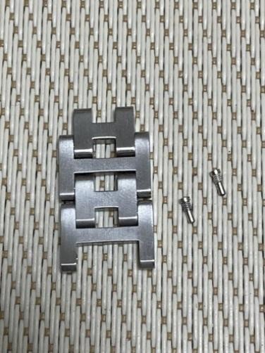 HERMES Clipper women’s watch strap replacement links (12mm, set of two).