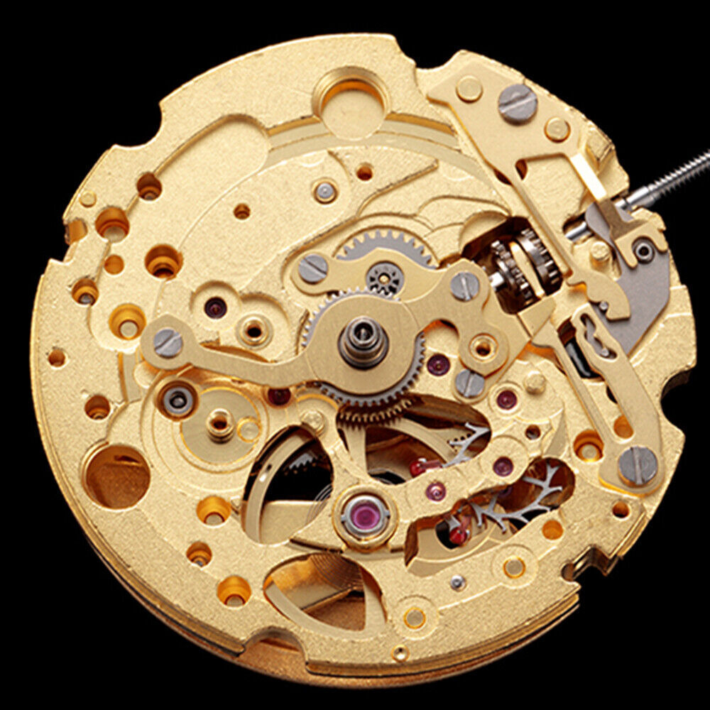 Miyota / Citizen 82S0 Golden Plated Japan Automatic Mechanical Movement