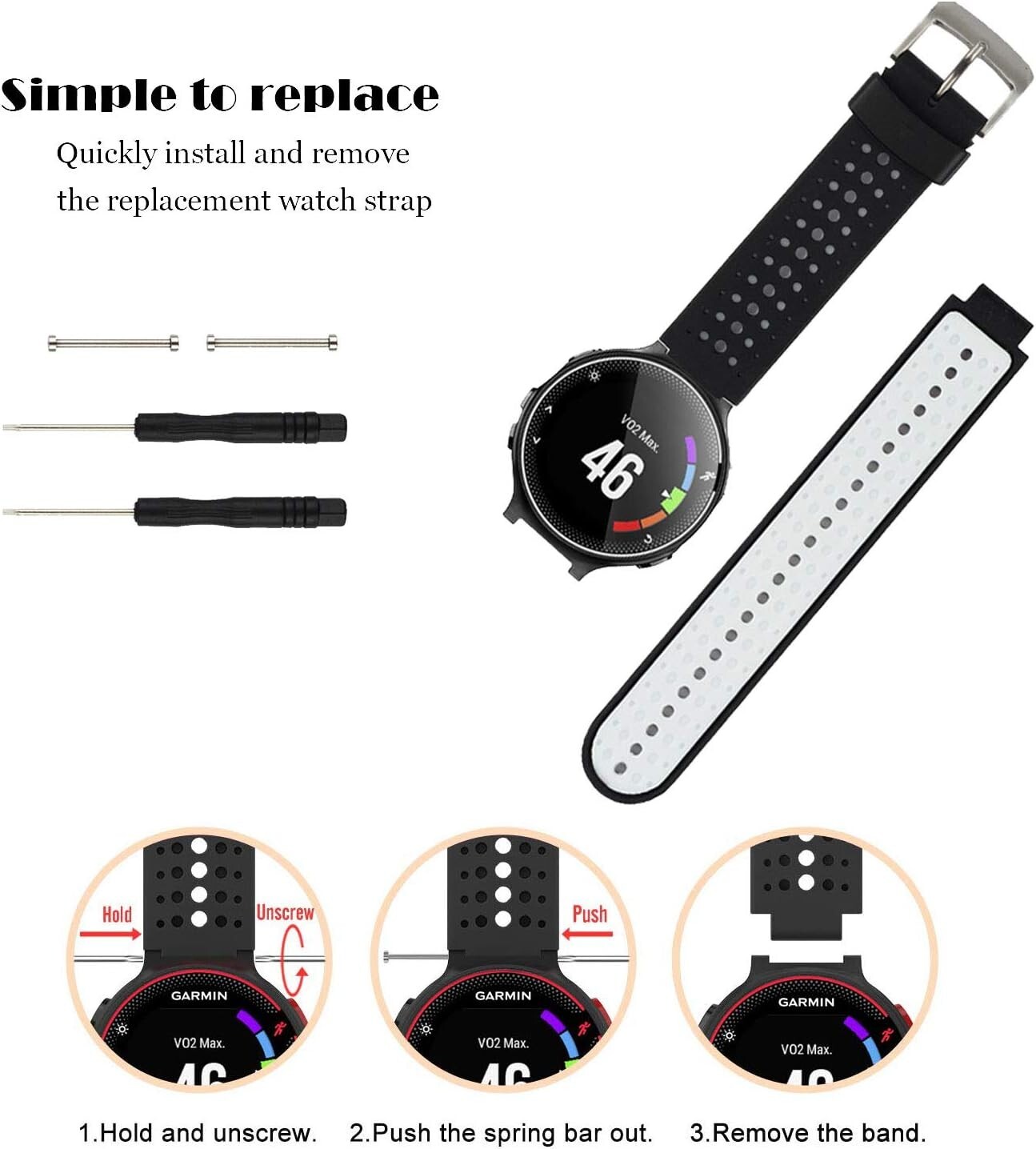Garmin Approach S20 S5 S6 Replacement Colorful Watch Bands Wristband