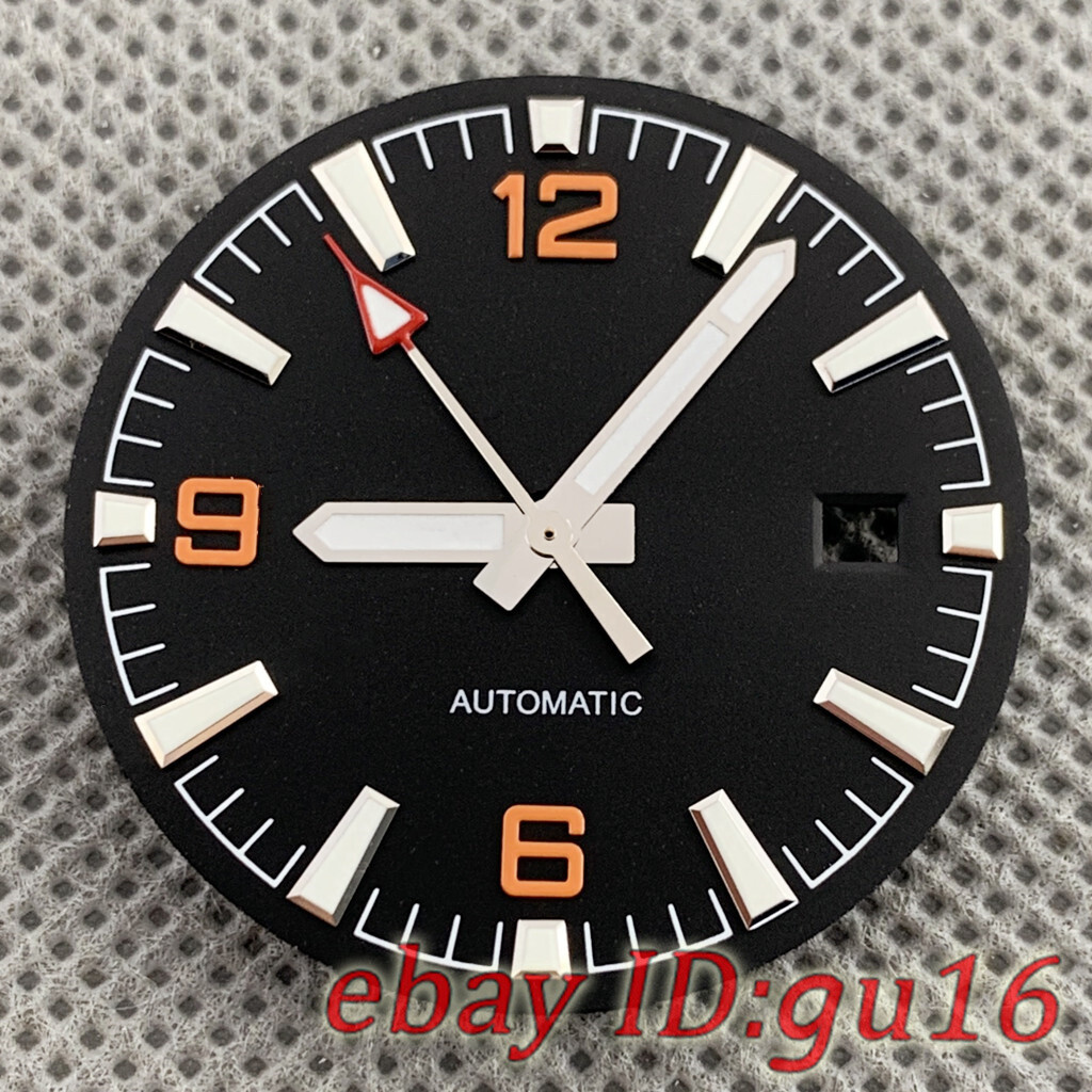 31mm sterile watch Dial and hands Fit NH35A ETA 2836/2824 Miyota 8215 821A 8205