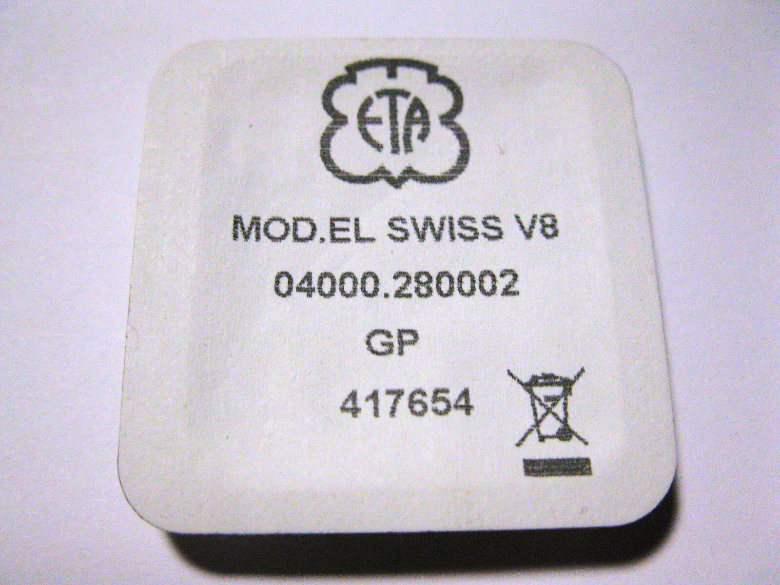 ETA 280.002 Part Number 4000