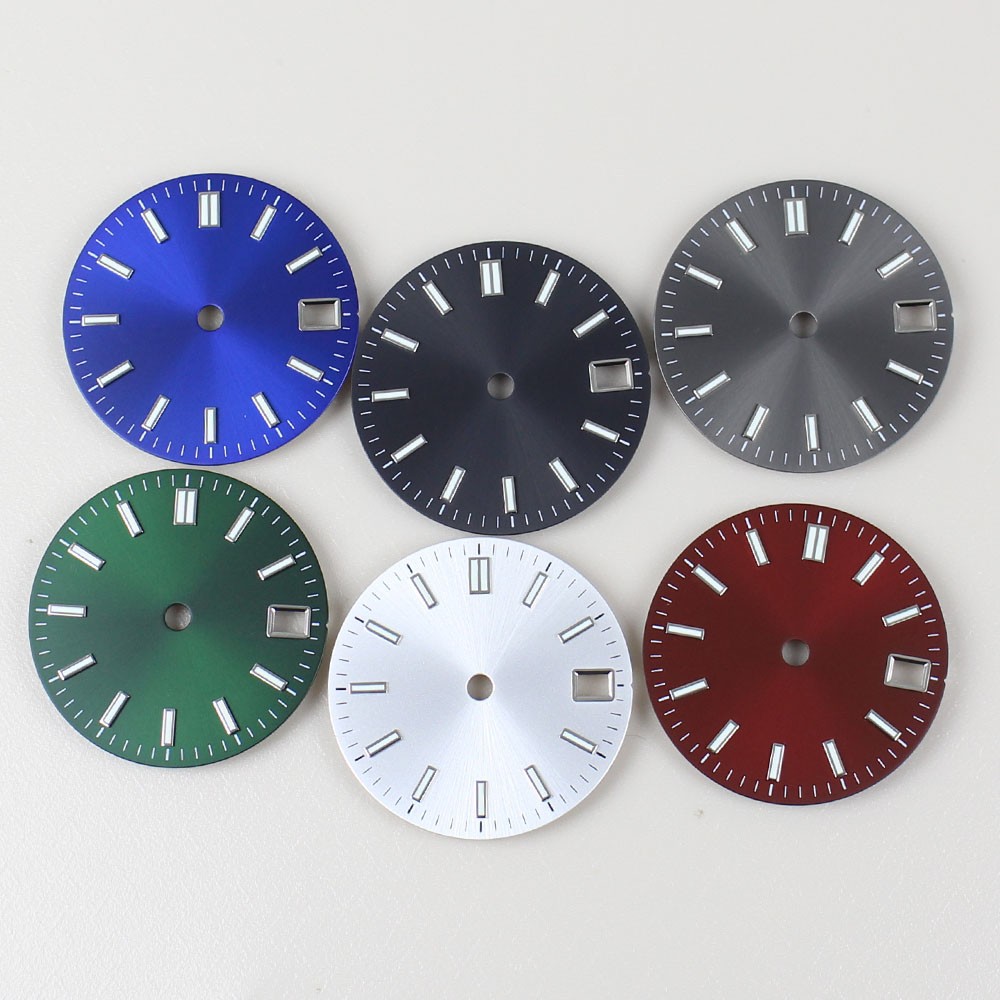 For seiko nh35 nh36 nh36A Movement 28.5mm Dial 3.0 Crown and 3.8 Crown Position