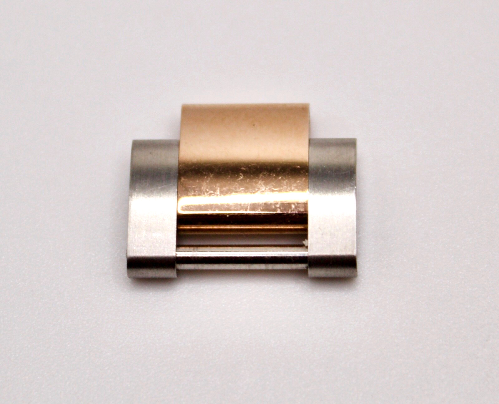 ORIGINAL Genuine Rolex 15.5mm Two Toned Rose Gold Submariner Link