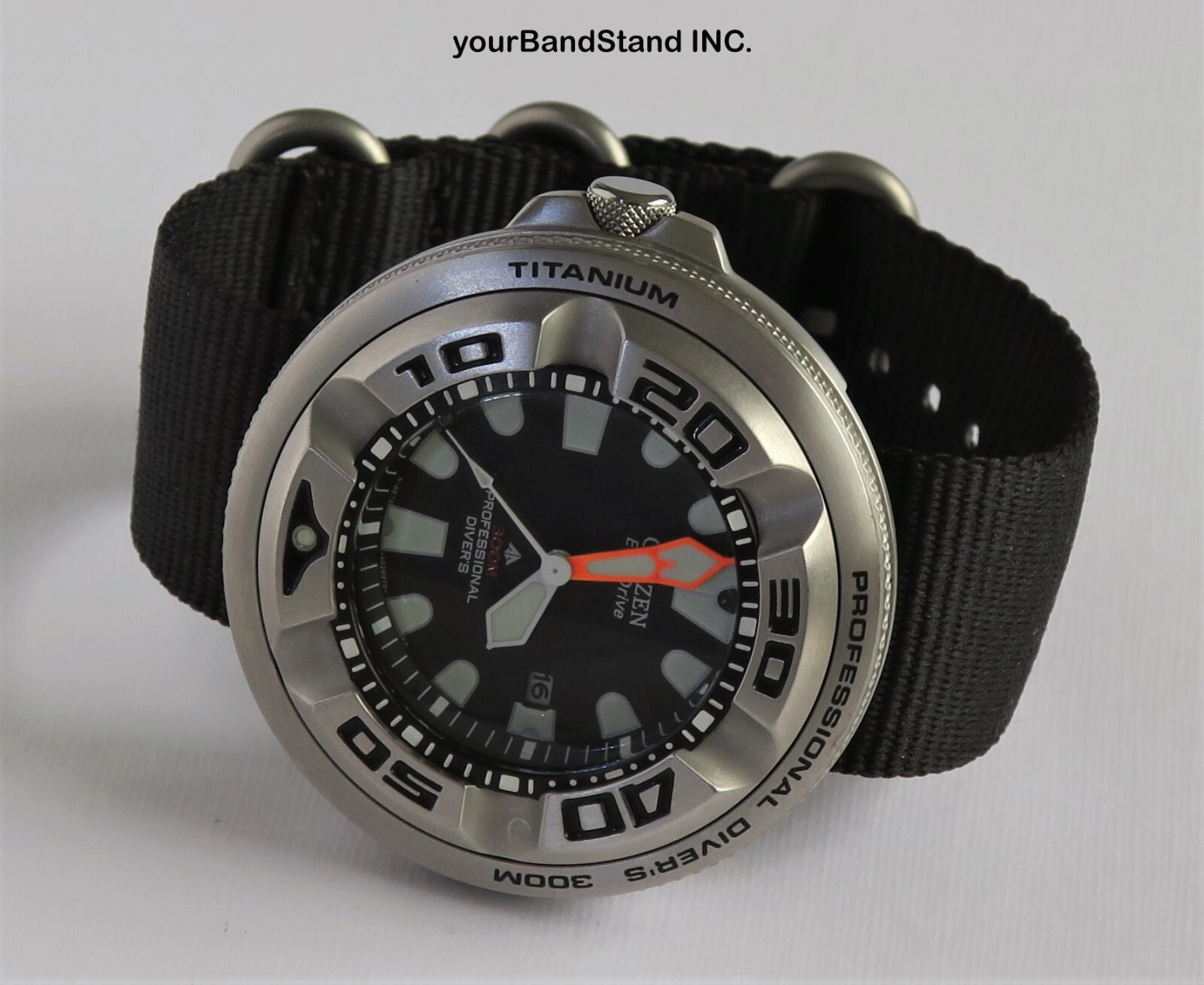 Stainless Steel adapter For Citizen Eco-Drive Ecozilla BJ8050-08E BJ8057-17X