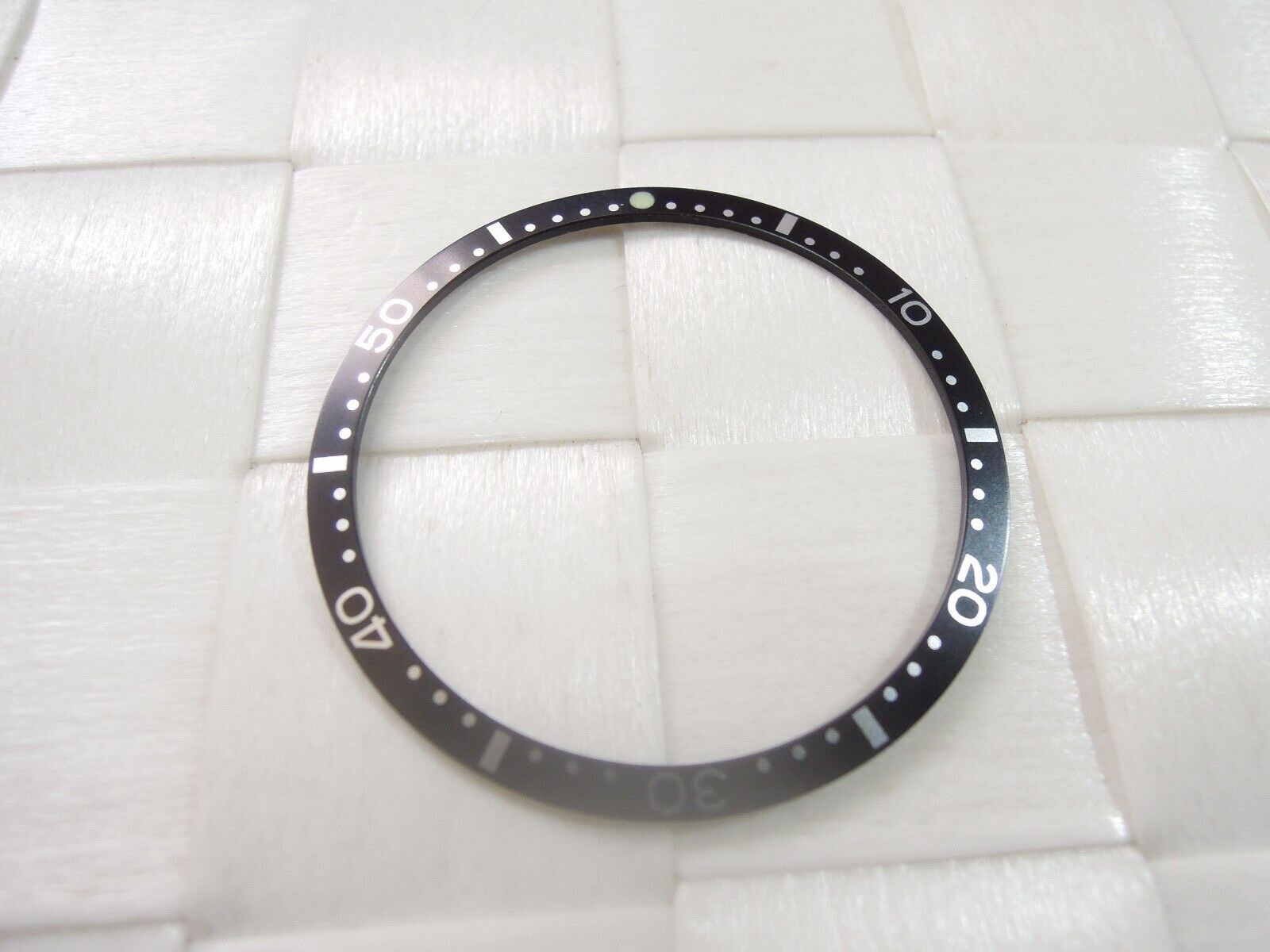 NEW BLACK BEZEL INSERT 62MAS VINTAGE DIVERS 6217-8001/8000 AUTOMATIC MENS WATCH