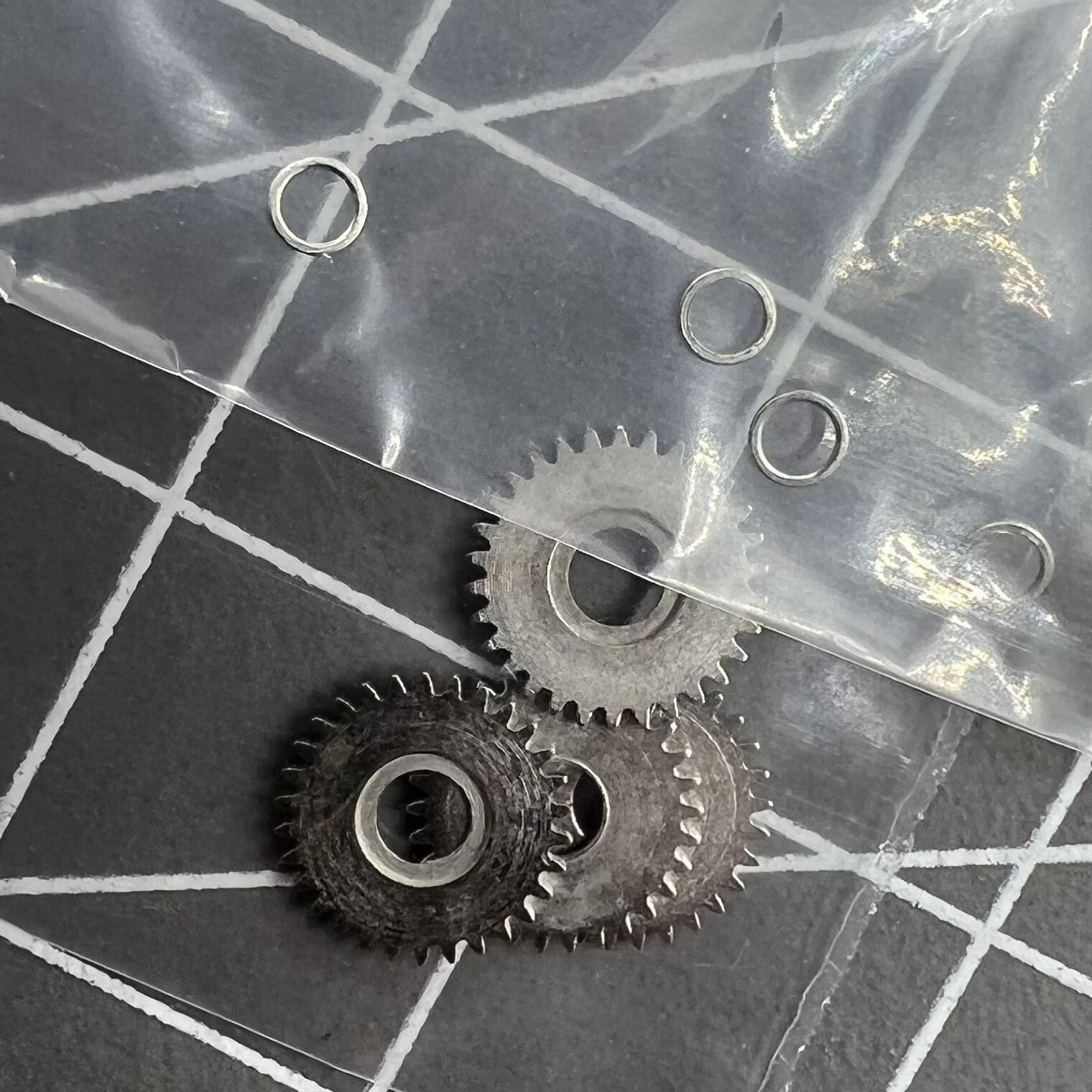 4 Sets/Pack Crown Wheel Generic for China Made 7120 Movement Part