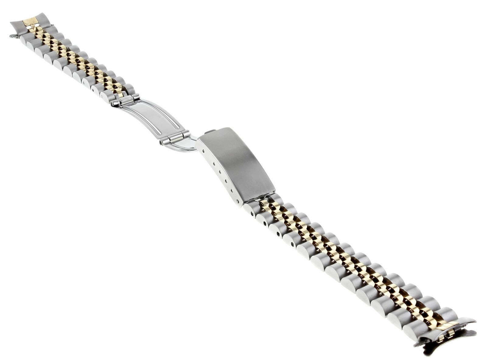 13MM LADIES 18K/SS TWO TONE REPLACEMENT WATCH BAND STRAP FOR 76193, 76243, 69163