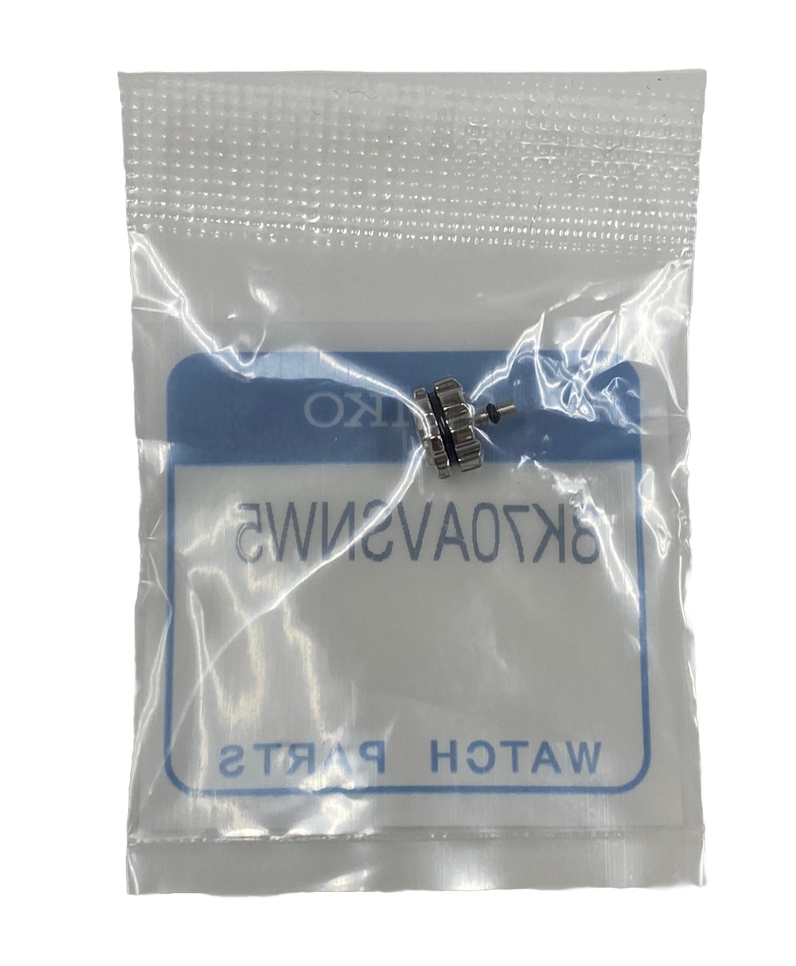 Genuine Seiko 8K70AVSNW5 Crown for SNDC23 7T92-0LK0, SSC637 V176-0AT0