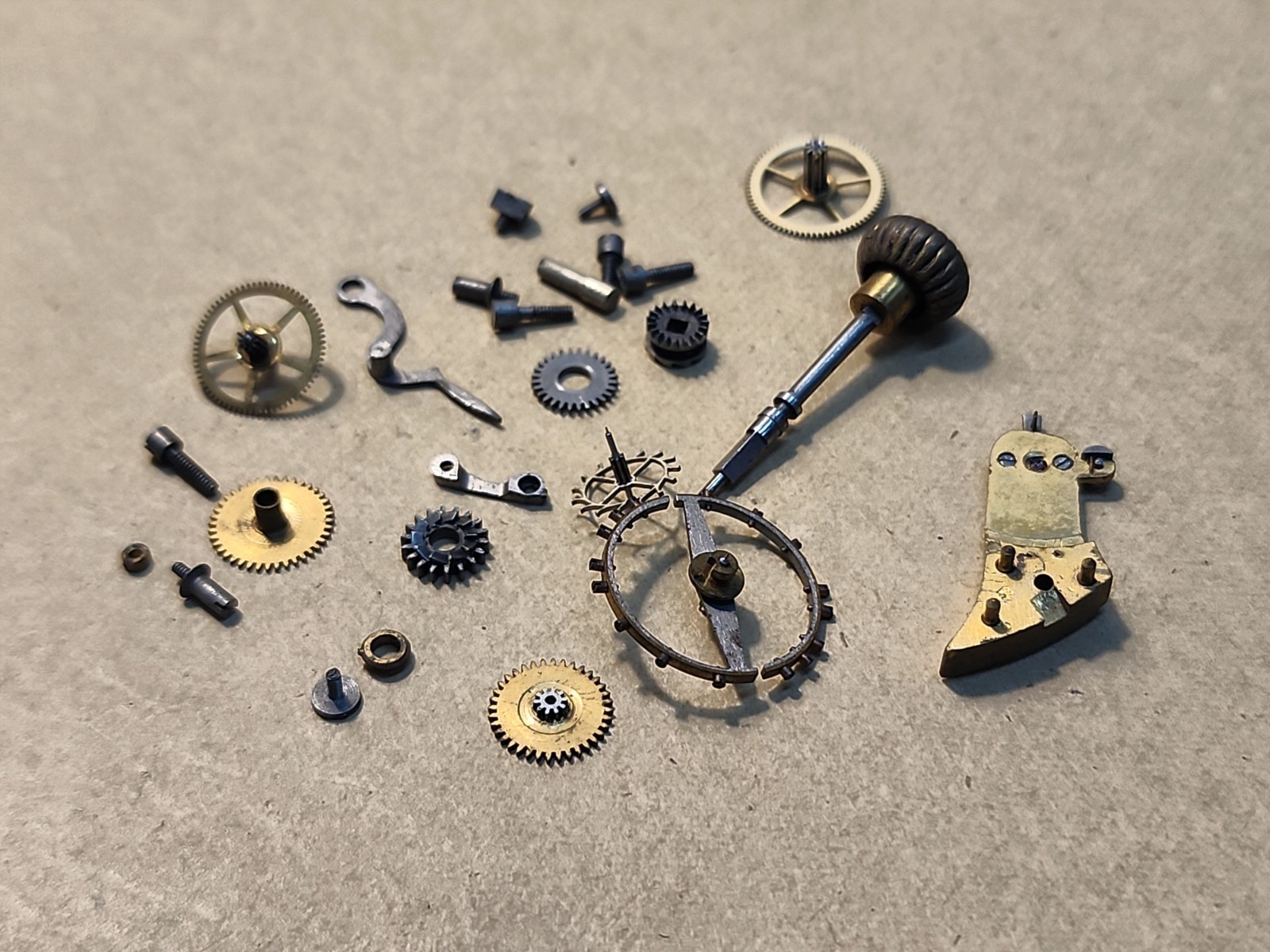 Lot Of Mixed Pocket Watch/Wristwatch Loose Parts