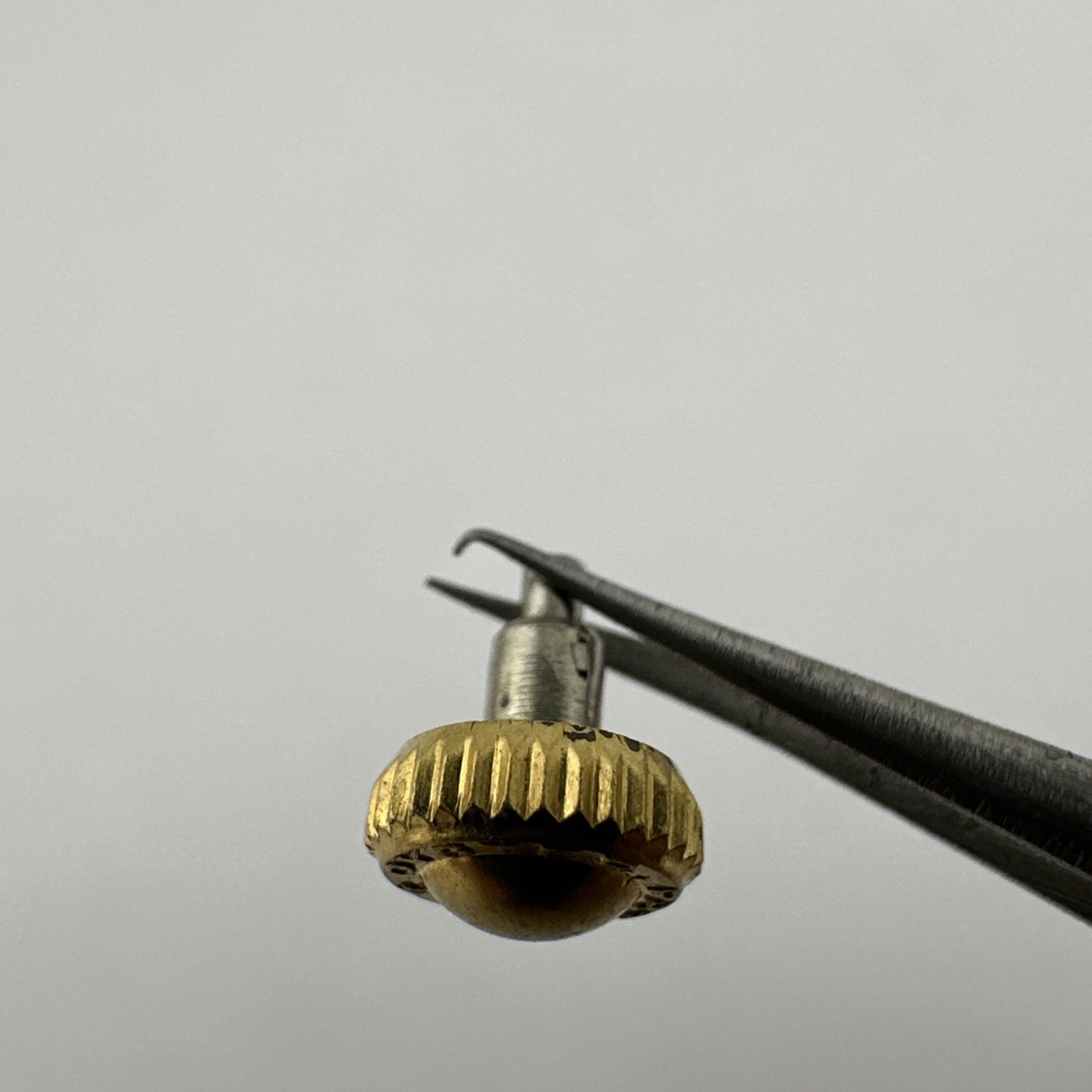 Genuine Rolex CROWN 5.2mm Gold 1940’s Bubbleback Oyster Patent watch Part