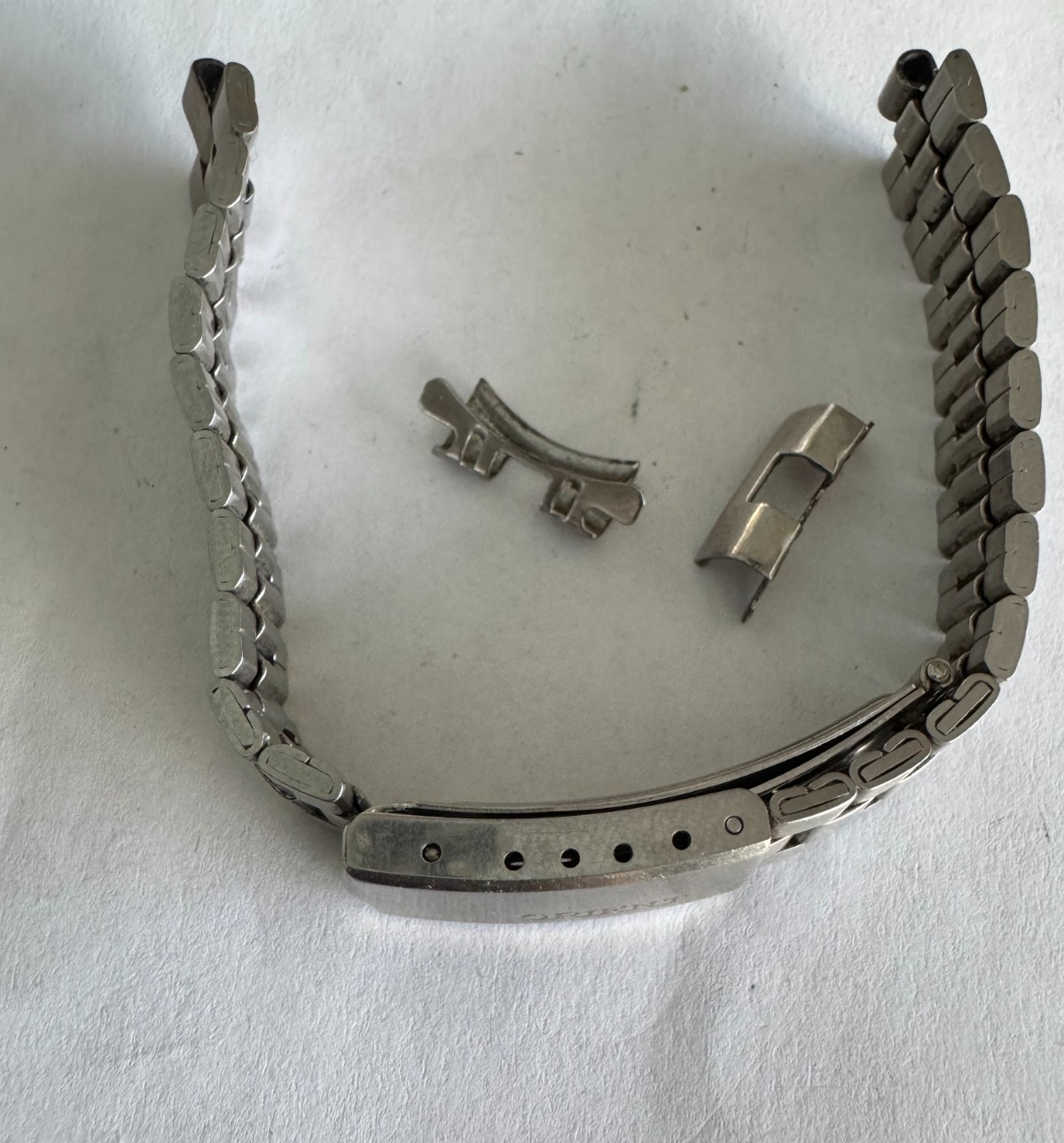 LADIES 13MM ORIENT SPORT STAINLESS STEEL WRIST WATCH BAND WITH ENDS LINKS
