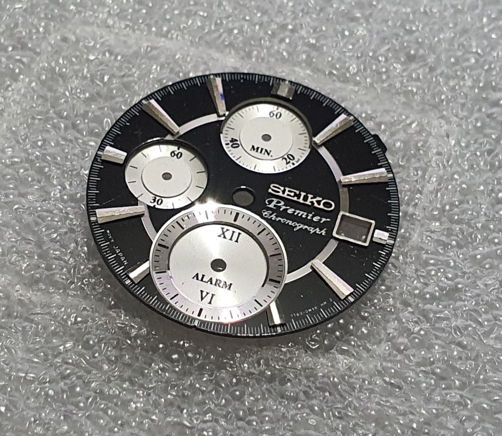 Seiko Premier Chronograph 7T62-0MX8 Watch Dial Part Genuine Seiko Dial Part