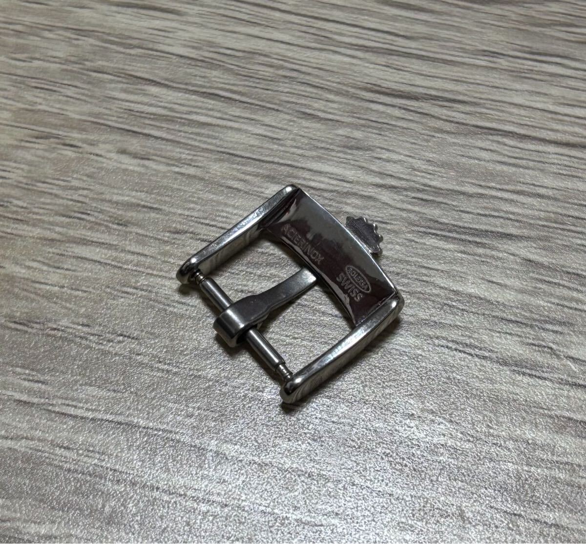 Rolex Silver 14mm Buckle Replacement Swiss External