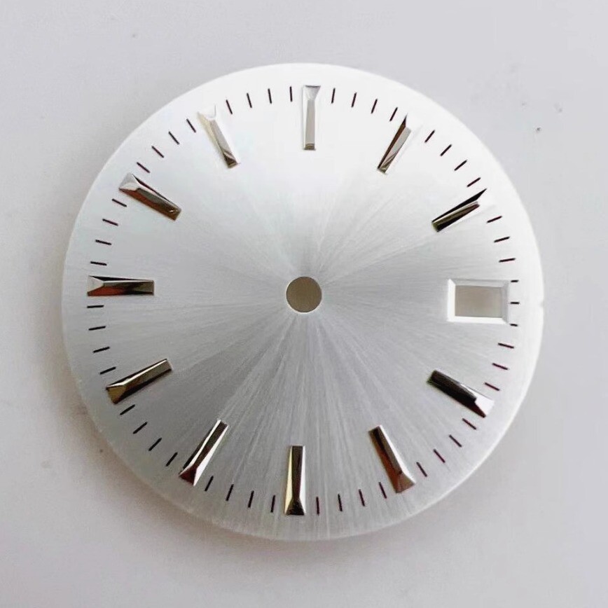 29mm/28.5mm Sunburst Dial + Hands Stud No Lume for NH35/8215/2836 Movement