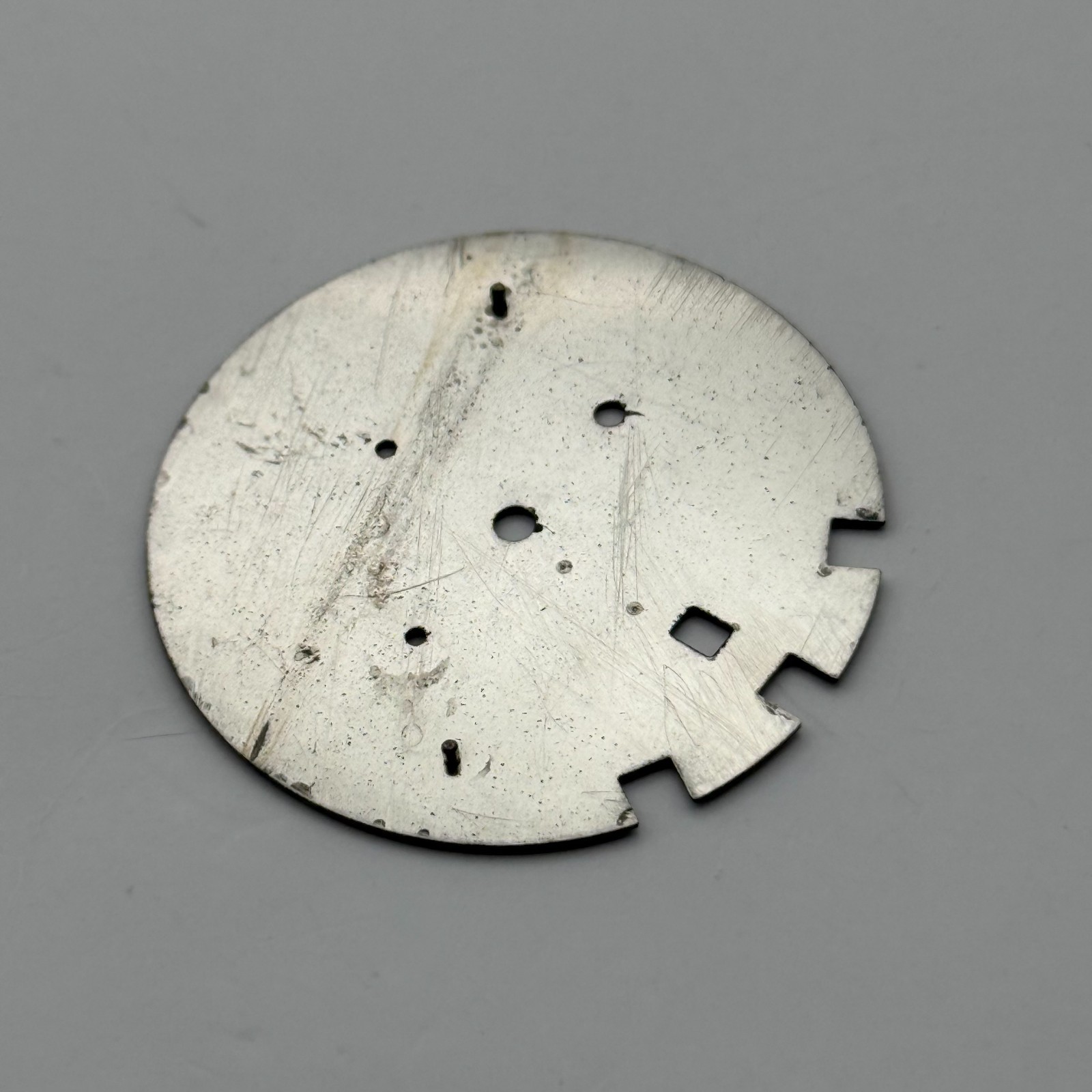 Seiko 7T92-0AR8 Watch Dial Chronograph 100M Black Spare Parts Repair 32.9mm
