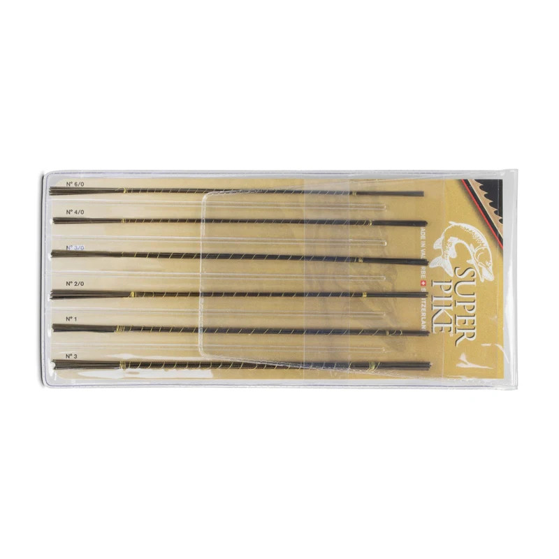 Swiss 72Pcs Blade Set 6 Bundles of 6/0,4/0,3/0,2/0,1,3 Jewellers Flexible