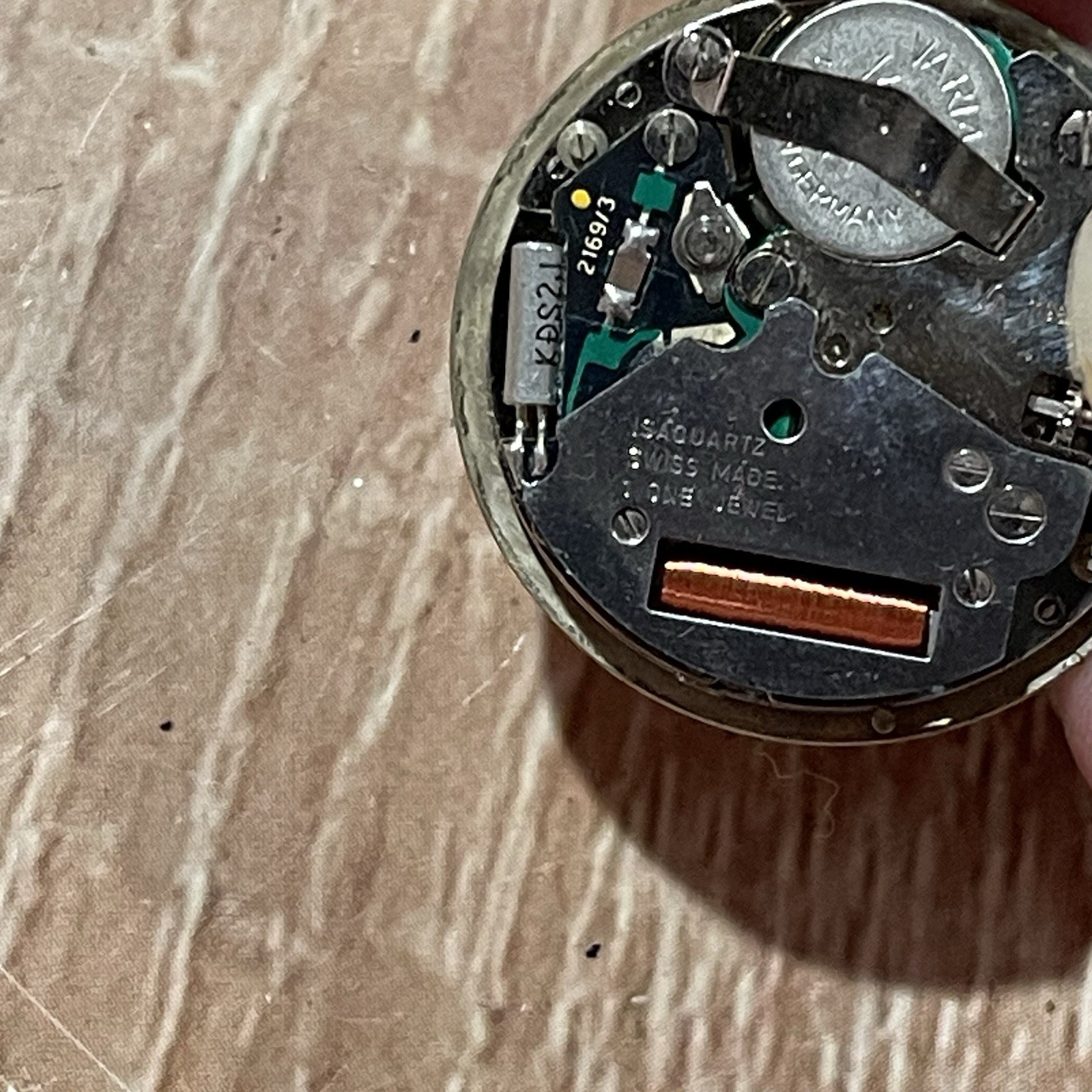 Rare Bulova Accutron 2169/3 Movement & Dial