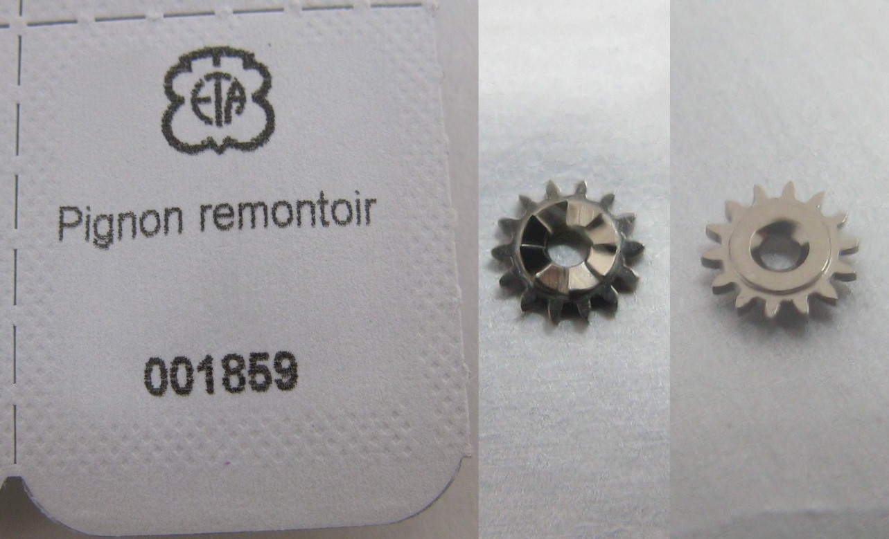Watch Movement ETA 2892 A2 Part: winding pinion #410