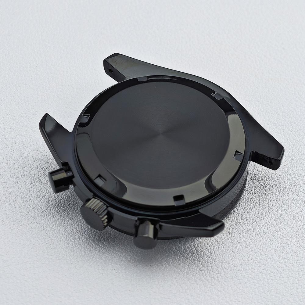 39.7mm Metal Watch Case Fit VK63 Movement Men Watch Parts for 20mm Strap