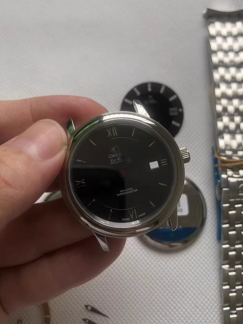 For DIY 38mm Watch Steel Case kit For 2824.SW200 movement