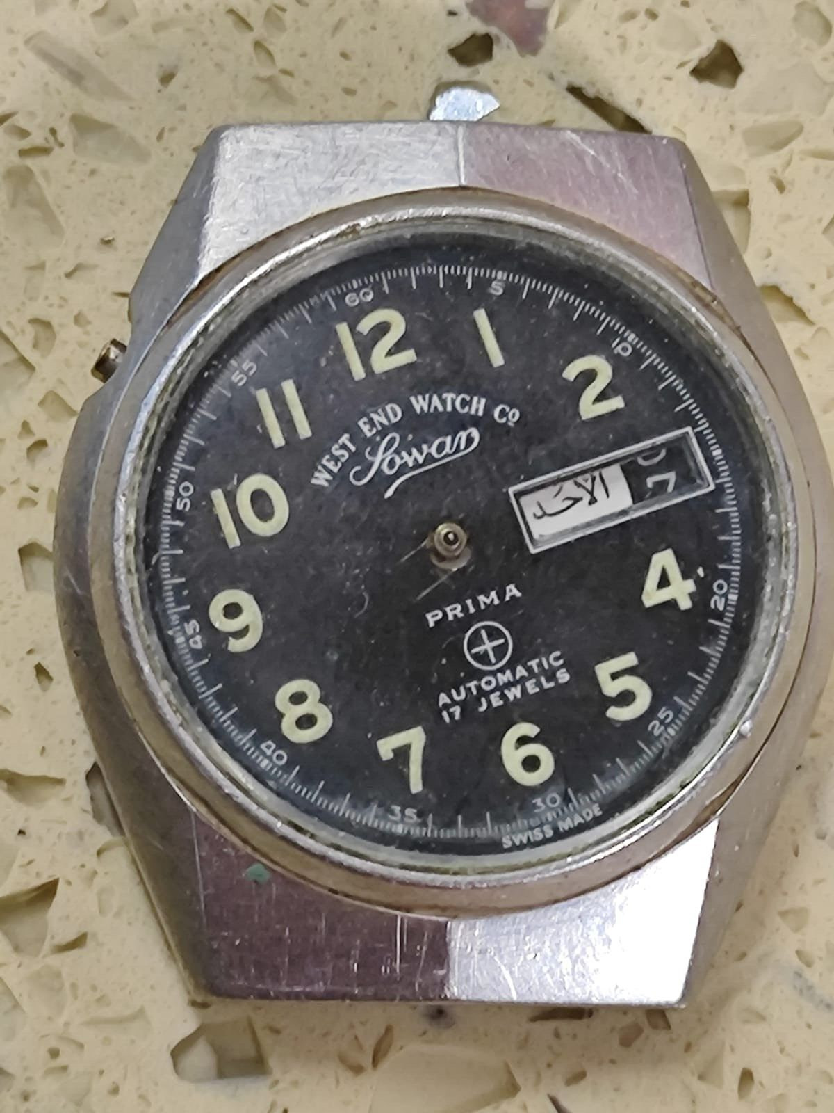 ETA 2846 Incomplete Movement -Automatic West end With Dial