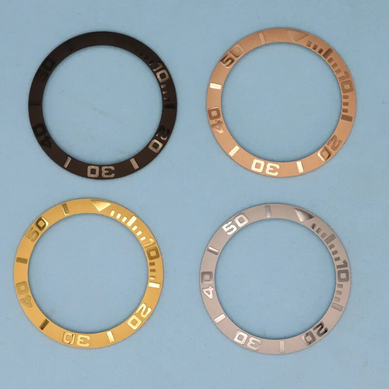 38mm Ceramic Bezel insert Men’s Watches Rings Parts For 40mm Cases Accessory