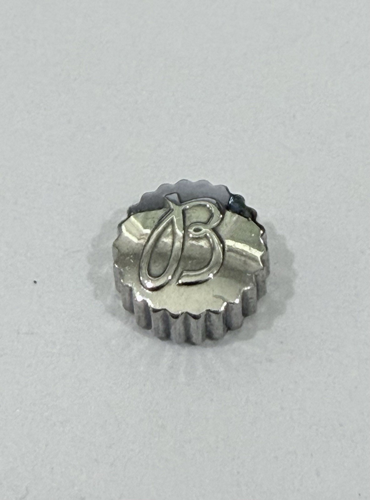 Original Breitling Watch Navitimer Crown 6.6mm X 3.1mm Tap 9 New Old Stock