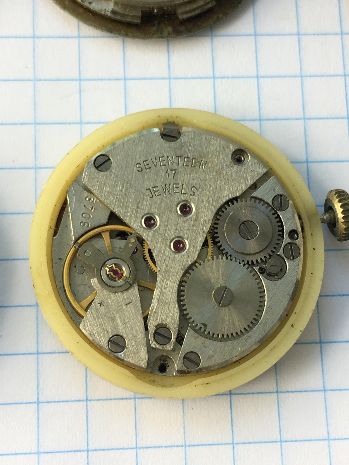 MOVEMENTS (10pcs) FOR MENS WRIST WATCH Vostok Slava etc. USSR for parts