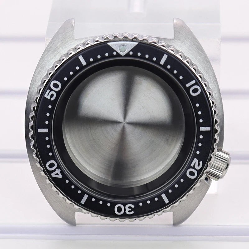 45mm Men’s Watch Case With Chapter Ring For Mod Abalone NH35 NH36 NH34/38 4R36