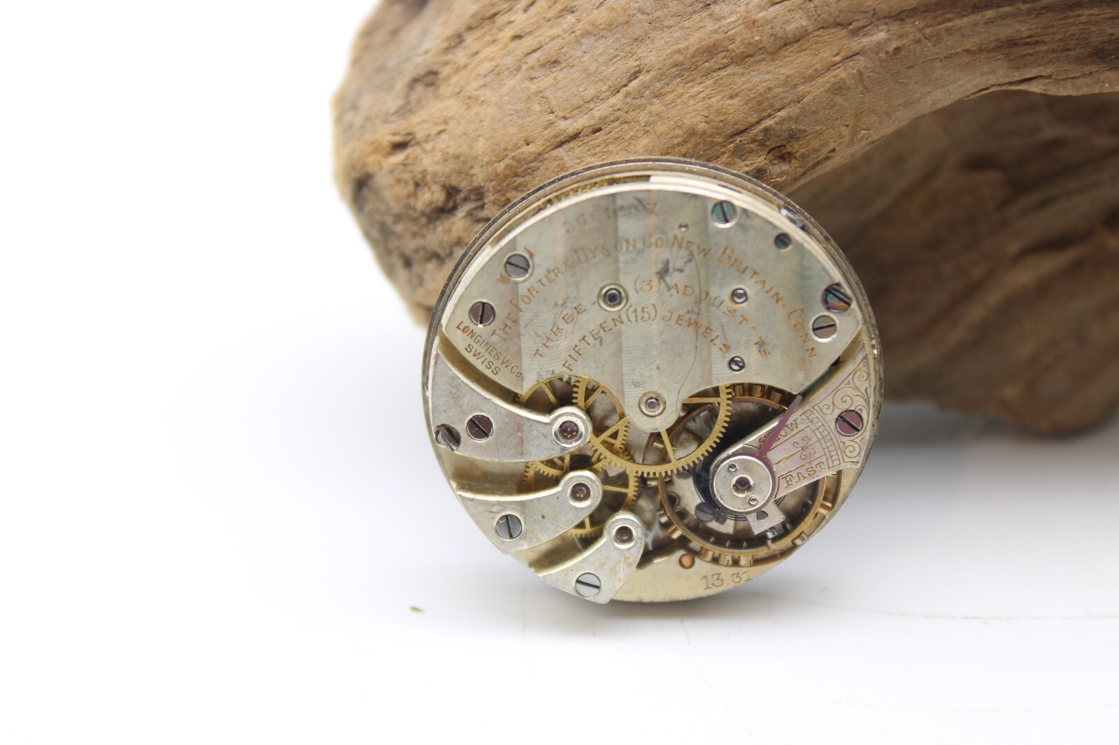 LONGINES PORTER & DYSON SWISS POCKET WATCH MOVEMENT 2661667 13.31 15j 29.4mm(PJ)