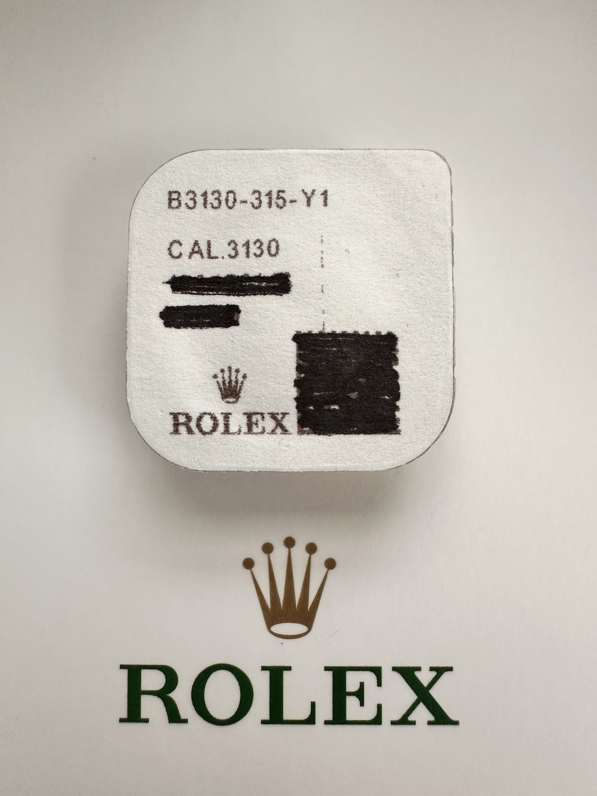 Genuine Rolex Barrel 3130-315 3135 3156 3186 3195 New/sealed