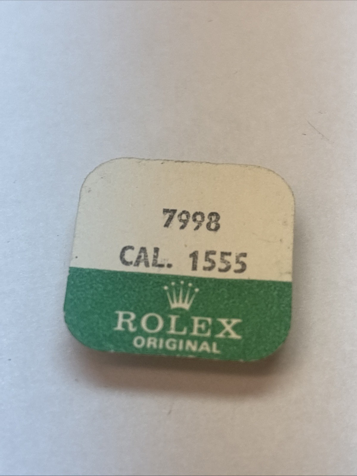Genuine Rolex 1555- 7998 Set of Screws New Sealed Package