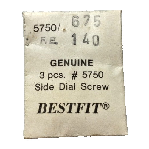 FE 140 SCREW DIAL SIDE watch part #5750/675 (3-PACK) *SEE INTERCHANGE LIST