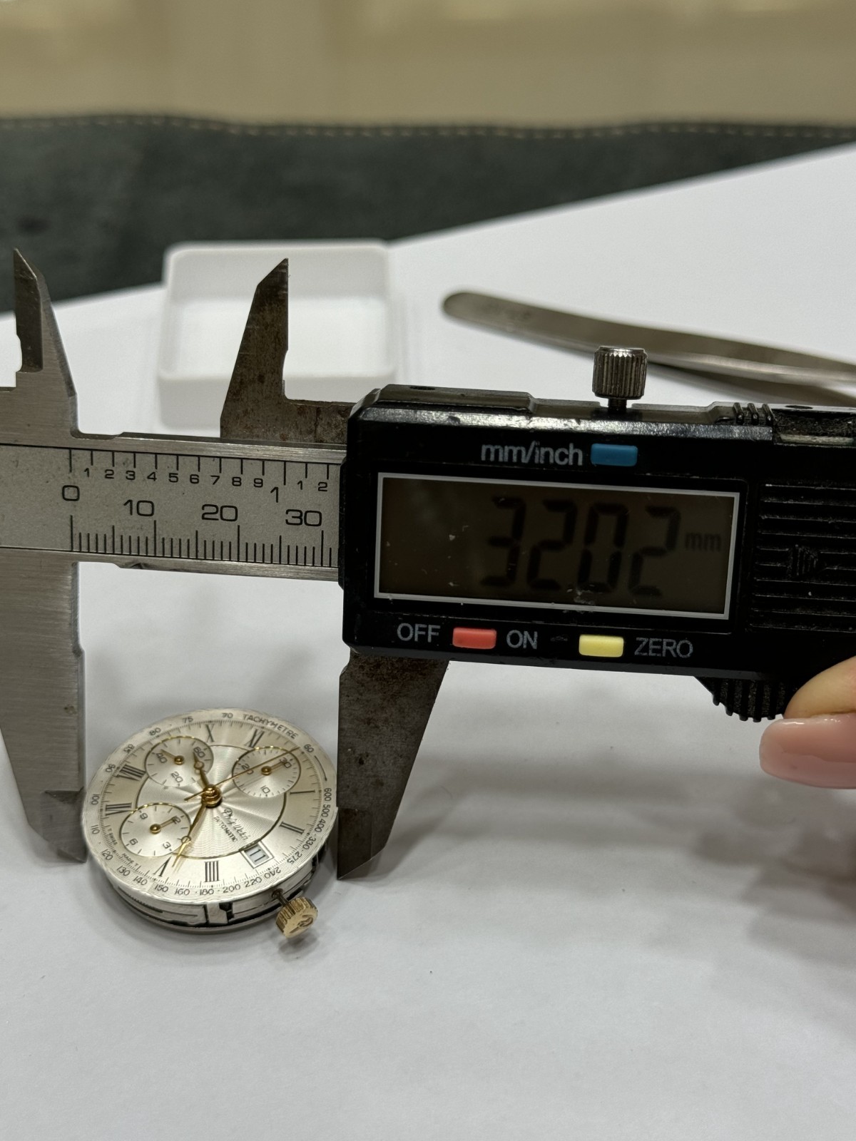 Chronograph Automatic Eta 7750 Phillip Watch Swiss Made Running