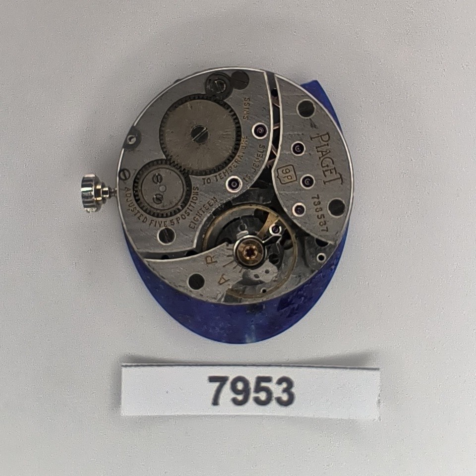 USED PIAGET CAL 9P MANUAL WIND WATCH MOVEMENT HANDS CROWN LADIES BVT07953