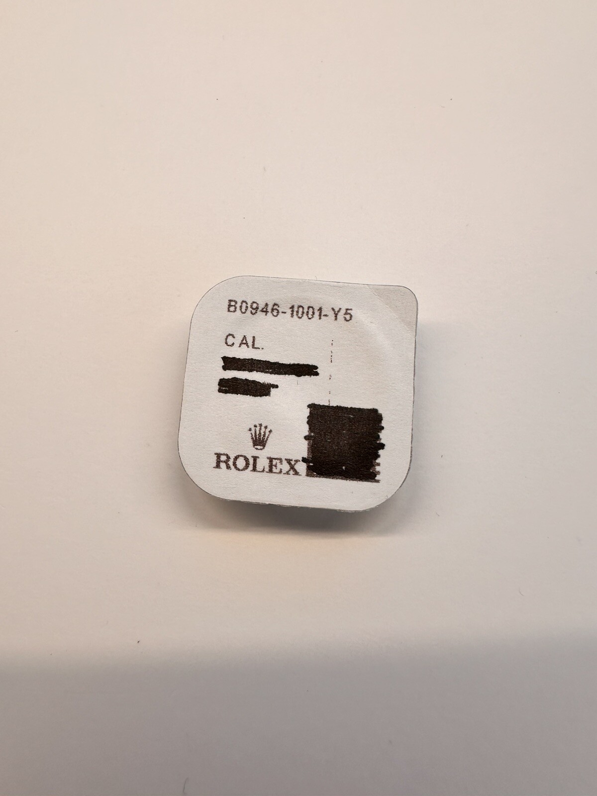 Rolex 2230, 2235, 2236 Genuine Rotor Clip Spring 5 Pcs In Blister, Sell Per 1Pcs