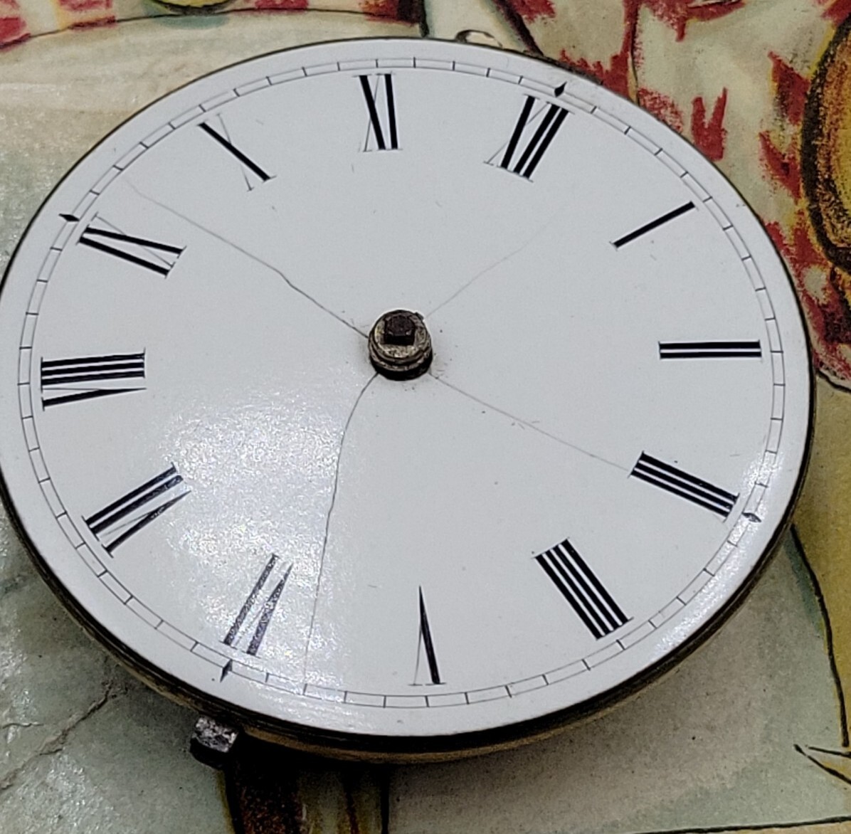 Antique Fusee 48mm Pocket Watch Movement JN Forster Sheerness Odd Mechanism